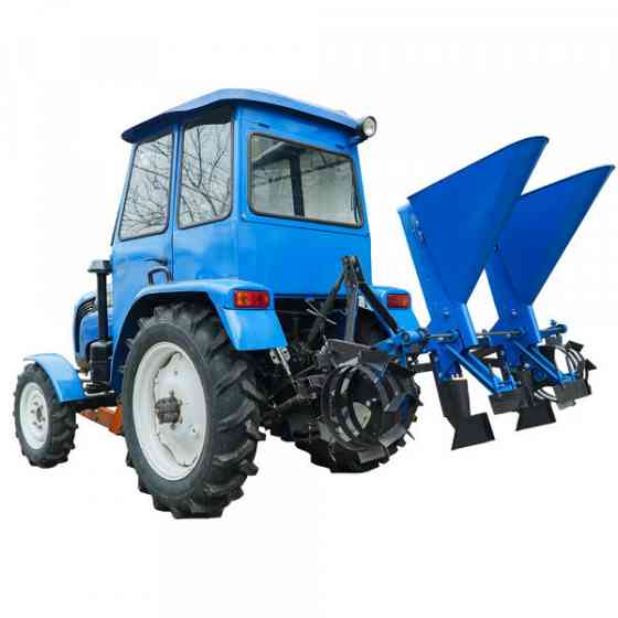 Часникосаджалка 2-рядна (для мінітрактора) (ланцюг з подвійною ложкою Ø34, Ø24,5) (ЧС23) Харьков