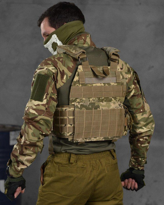 Плитоноска Single Sword із системою підвійного швидкого скидання ТН6600 Одеса - фото 18