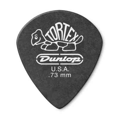 Медіатор Jim Dunlop Tortex Pitch Black Jazz III Pick .73mm 12 шт. (482P.73) Вінниця