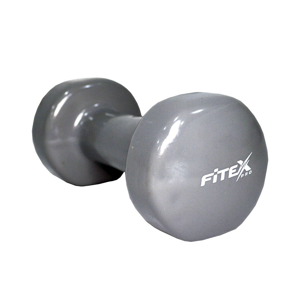 Гантель виниловая Fitex MD2015-4V 4кг Київ - фото 1