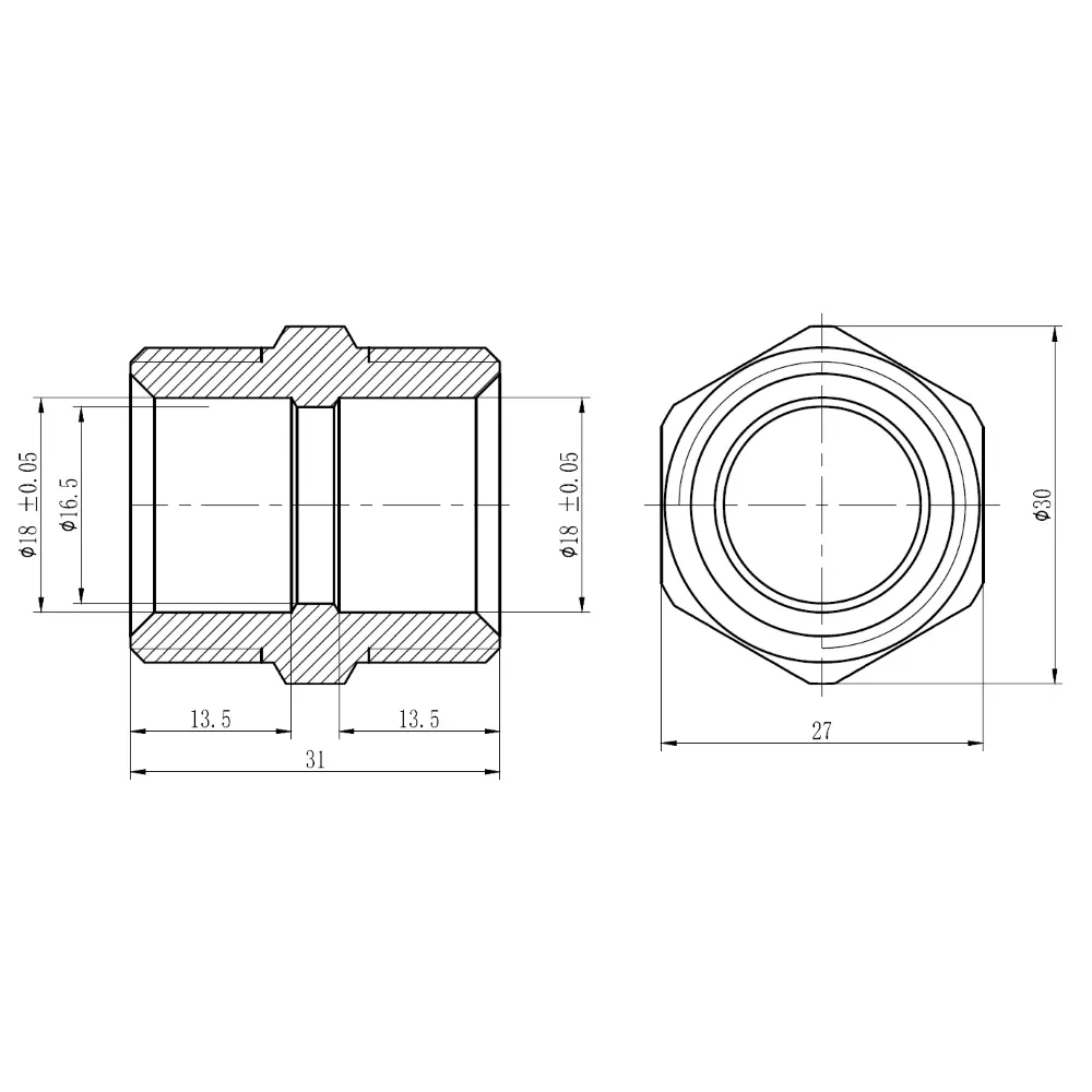 Муфта обтискна Thermo Alliance Forte 20х3/4" НР SF172W2020 Київ - фото 9