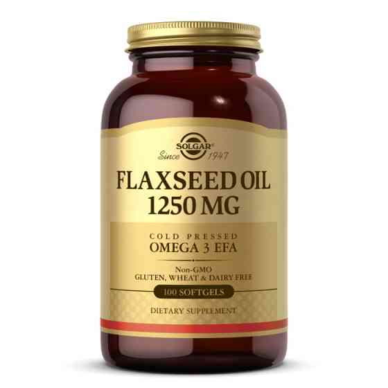 Flaxseed Oil 1250 mg (100 softgels) Луцк