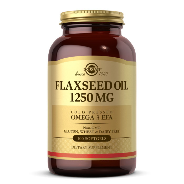 Flaxseed Oil 1250 mg (100 softgels) Луцьк - фото 1