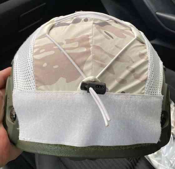 Кавер на баллистический шлем типа Fast (Зимний камуфляж) Киев