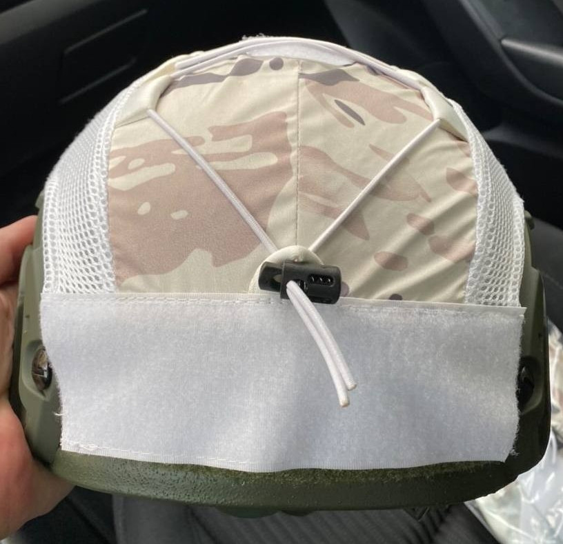 Кавер на баллистический шлем типа Fast (Зимний камуфляж) Киев - изображение 3