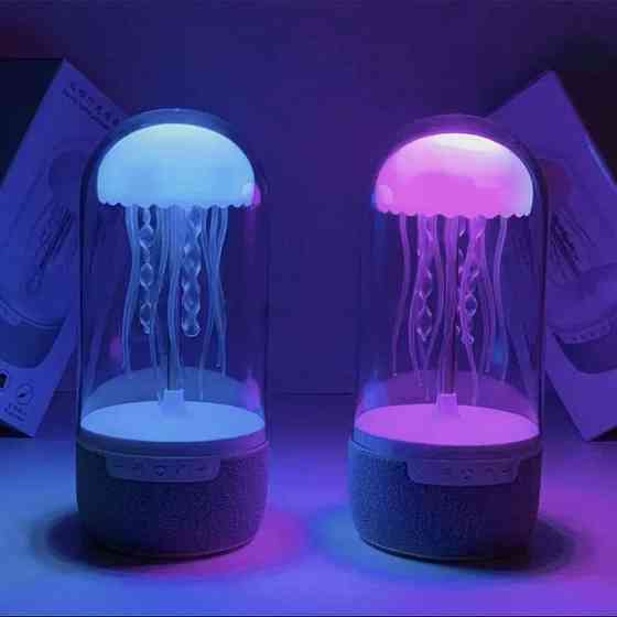 Портативна Bluetooth колонка з підсвічуванням Медуза від USB SBR Київ