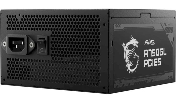 Блок живлення MSI MAG A750GL PCIE5 750W Чорний Харків - фото 8