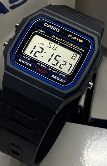 Годинник Casio F-91 W Киев - изображение 1
