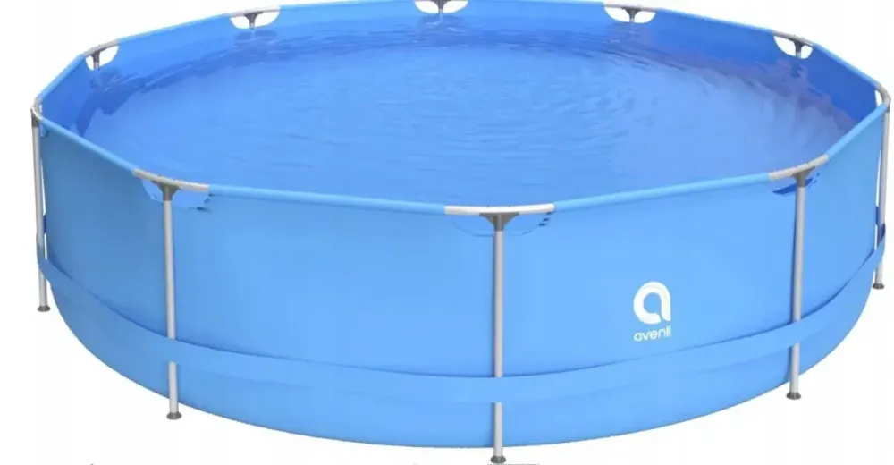 Круглый каркасный бассейн Avenli (450 х 90 см), Синий Киев - изображение 4