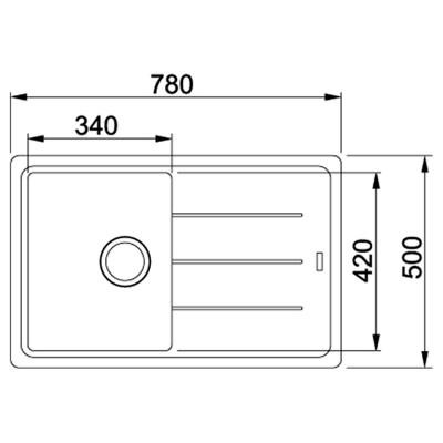 Мийка кухонна Franke BASIS BFG 611-78 (114.0565.087) Вінниця - фото 2