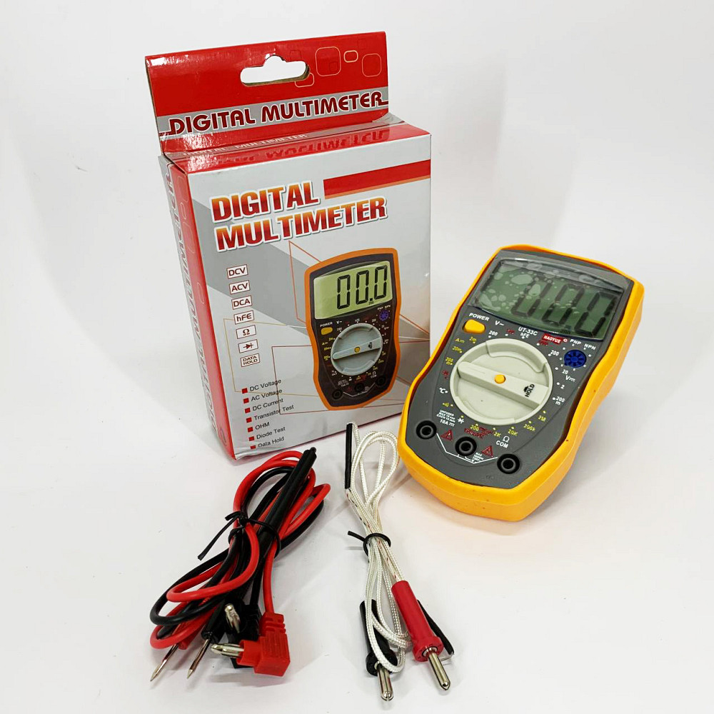 Мультиметр із функцією вимірювання, Електронний тестер напруги, Мультиметр для домашніх вимірювань MC-62 Львів - фото 7