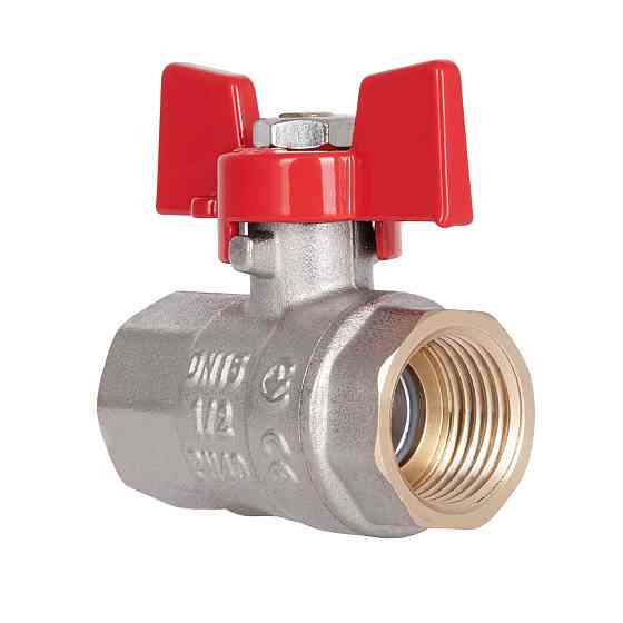 Кран кульовий Thermo Alliance Standart 1/2" ВР для води (метелик) SD602NW15PN40 Київ