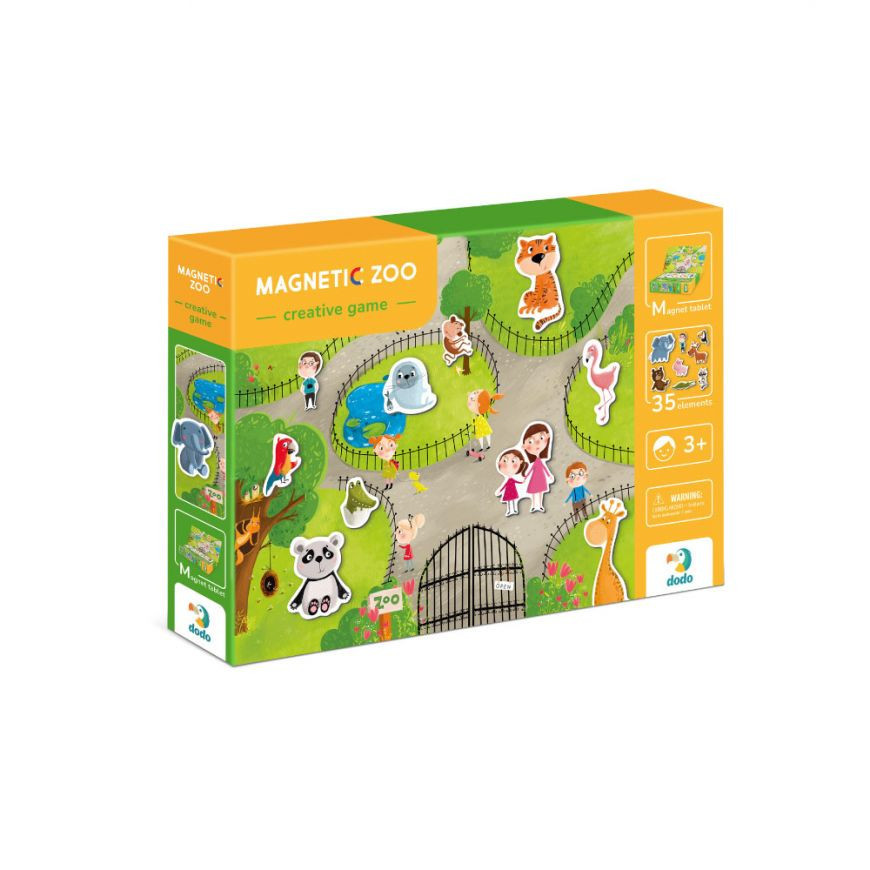 Розвиваюча магнітна гра "Зоопарк" DoDo 200207 Вінниця - фото 4