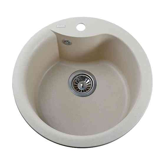 Гранітна мийка Globus Lux ORTA слонова кiстка 485 Киев