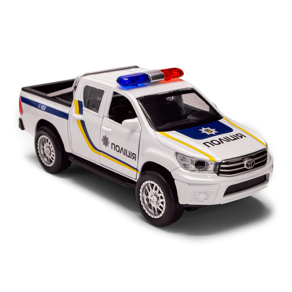 Автомодель - Toyota Hilux Поліція (білий) Дніпро - фото 13