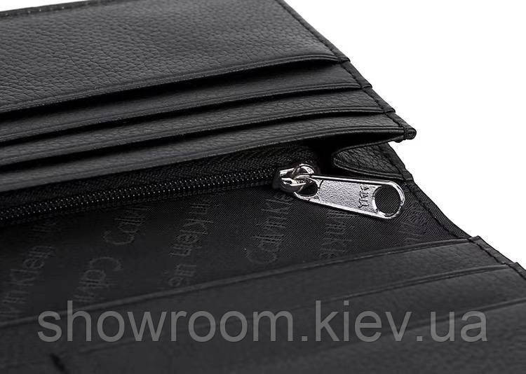 Чоловічий шкіряний вертикальний гаманець Ск (2091) Київ - фото 4
