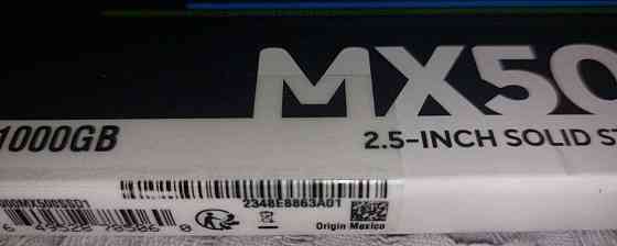 SSD Sata Crucial МХ500 1000gb. Київ