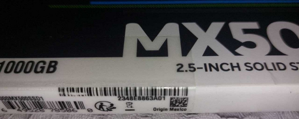 SSD Sata Crucial МХ500 1000gb. Київ - фото 2