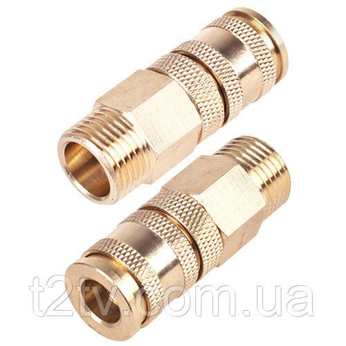 Швидкорознімне з&apos;єднання із зовнішньою різьбою. 1/2&quot; ПМ-4SM Вінниця - фото 1