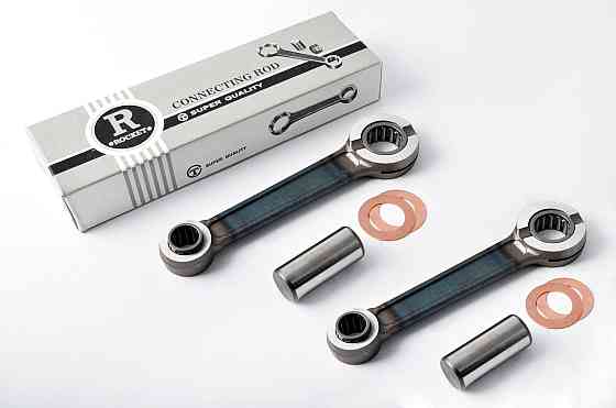 Шатун мотоцикл Ява 350 (пара) (+сепараторы, нижний палец, шайбы) Мукачево