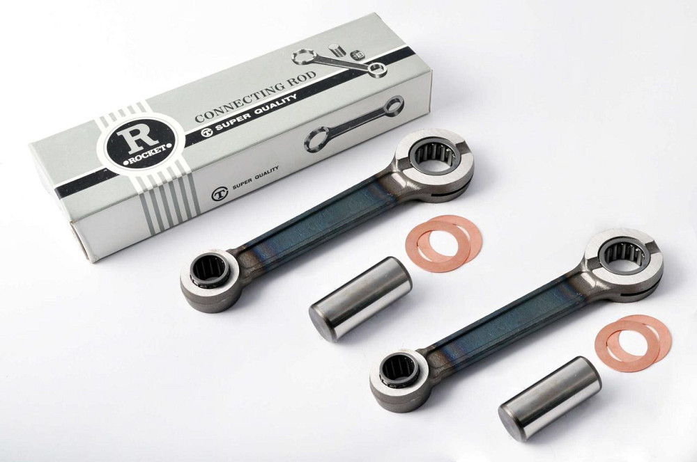 Шатун мотоцикл Ява 350 (пара) (+сепараторы, нижний палец, шайбы) Мукачево - изображение 1