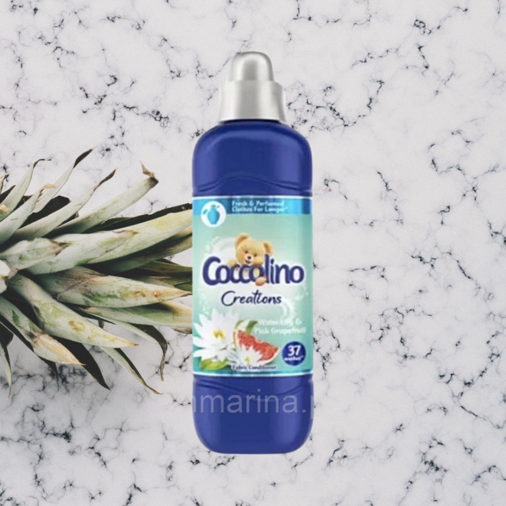 Ополіскувач-кондиціонер 1 л для білизни Coccolino Creations Fiori di Loto e Pompelmo Rosa Виноградів - фото 2