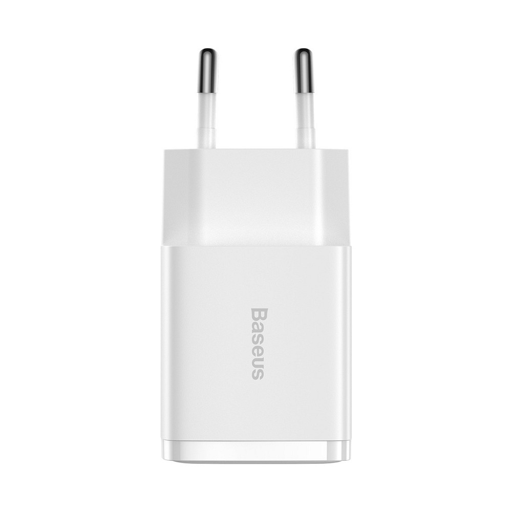 Универсальное сетевое зарядное устройство Baseus Compact Charger 2U 10.5W CCXJ010202 (Белое) Николаев - изображение 3