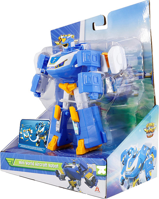 Ігрова фігурка-трансформер Super Wings Міні Повітряна База Робот Київ - фото 6