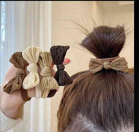 Набір резинок для волосся з бантиками, 10 штук Київ