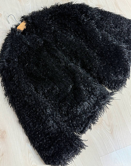 Шуба жіноча Lady Yep 10051 штучне хутро під ламу коротка чорна, чорний, L Київ - фото 6