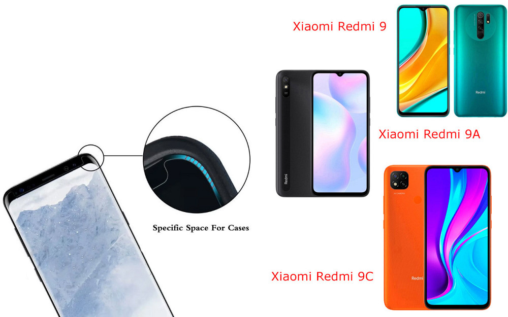 Защитное стекло HyperGlass Pro для Xiaomi Redmi 9, 9A, 9C – максимальная чувствительность и защита Киев - изображение 3
