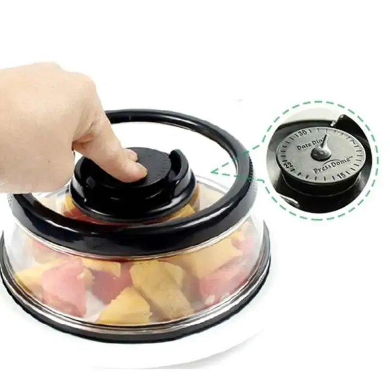 Вакуумная многоразовая крышка для продуктов Stay Fresh Коломия - фото 1