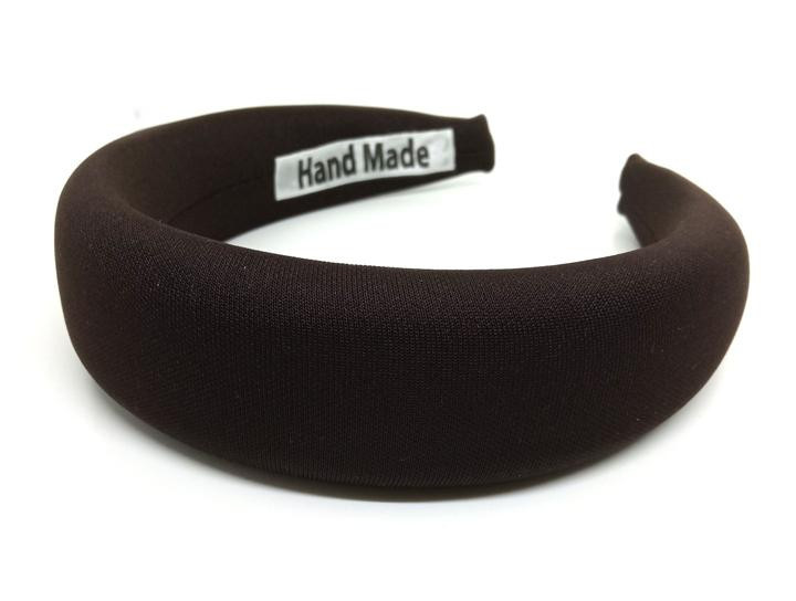 Обруч для волос объемный коричневый Киев - изображение 1