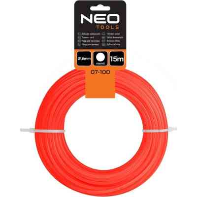 Жилка косильная Neo Tools 1.6мм, 15м (07-100) Винница