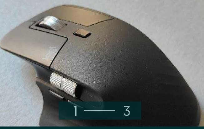 Мишка безпроводная Logitech MX Master 3 Advanced Wireless / Bluetooth Black. Киев - изображение 2