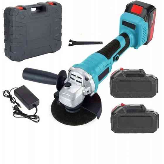 Акумуляторна кутова шліфувальна машина (болгарка) 48V 2 АКБ для різання та шліфування металу Одеса