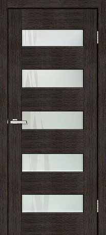 Міжкімнатні двері Оміс Форте ЗС ліана Венге 700х2000 мм Київ - фото 1