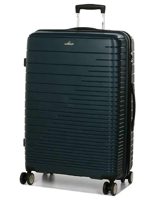 Валіза поліпропіленова MADISSON 33703 велика 75 см темно-зелена Київ - фото 1