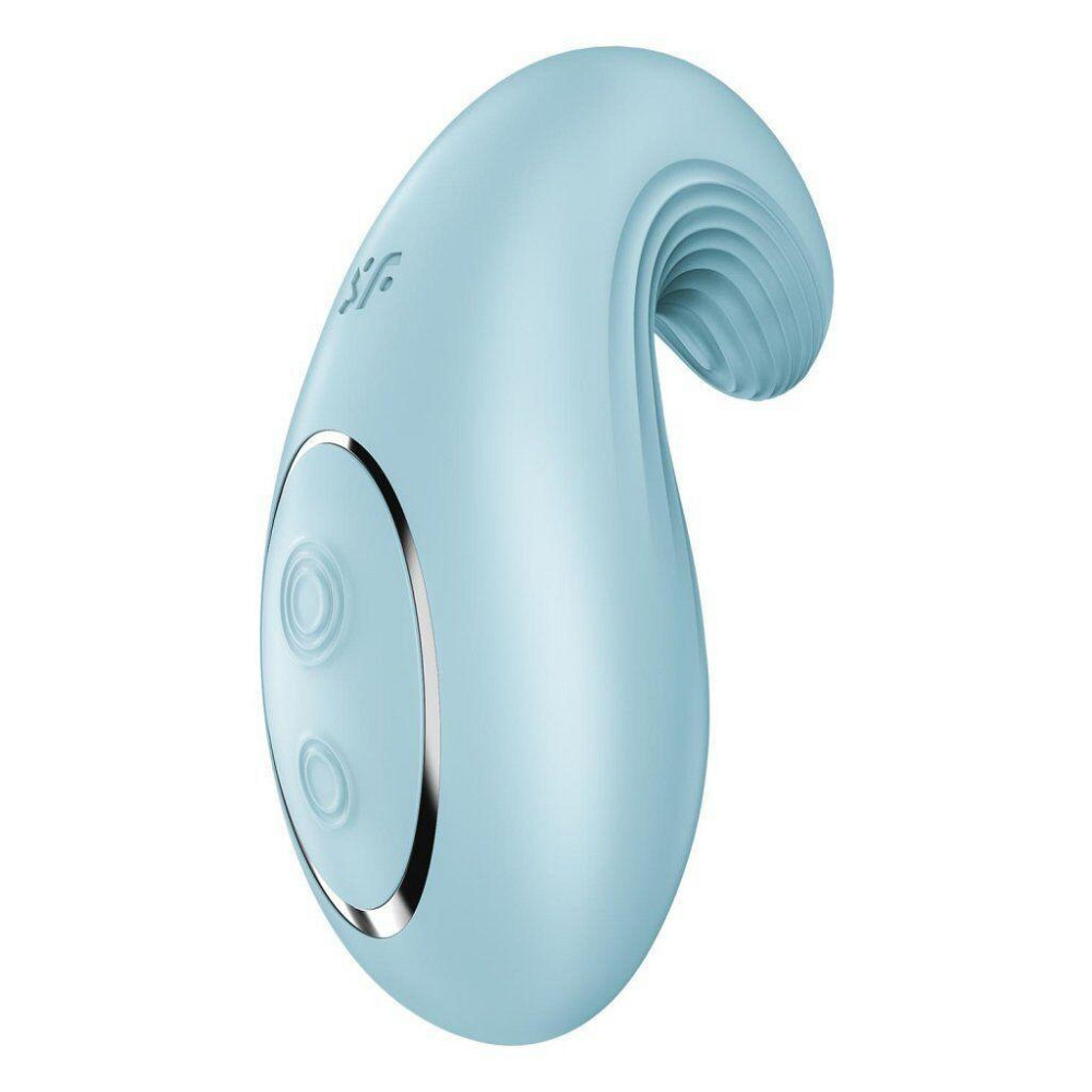 Вибратор Satisfyer Dipping Delight Light Blue, 2 мотора, гибкий кончик Sex Aura Киев - изображение 6
