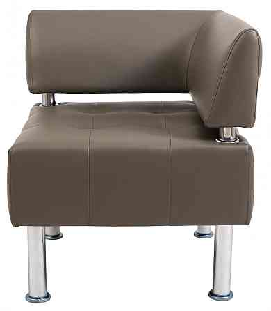 Диван Office Boom угол 650х650х750 Коричневый Киев