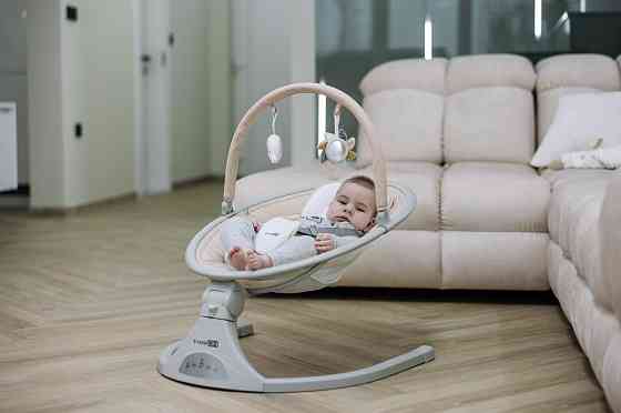 Детская качелька FreeON Elite, бежевая Киев