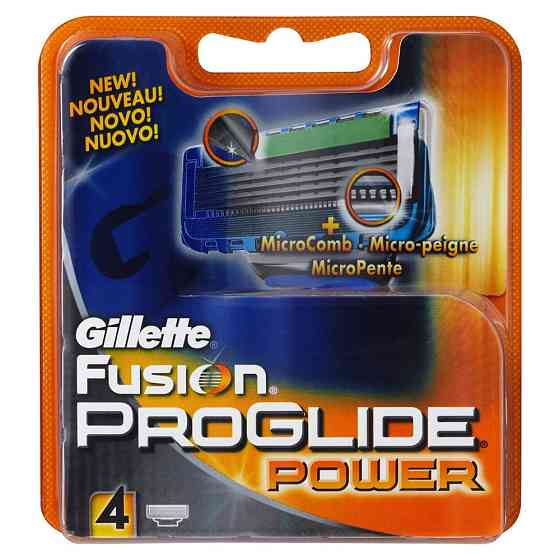 Касети для гоління Gillette Fusion Proglide Power 4 шт Київ