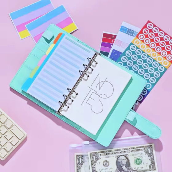 Блокнот-планер финансовый формат А6,планер бюджета и хранения денег,органайзер для ведения учётов Каменец-Подольский