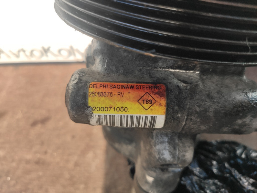 Насос гідропідсилювача керма Renault Kangoo 1.9 dci 1997-2007 (8200071050) Ковель - изображение 2