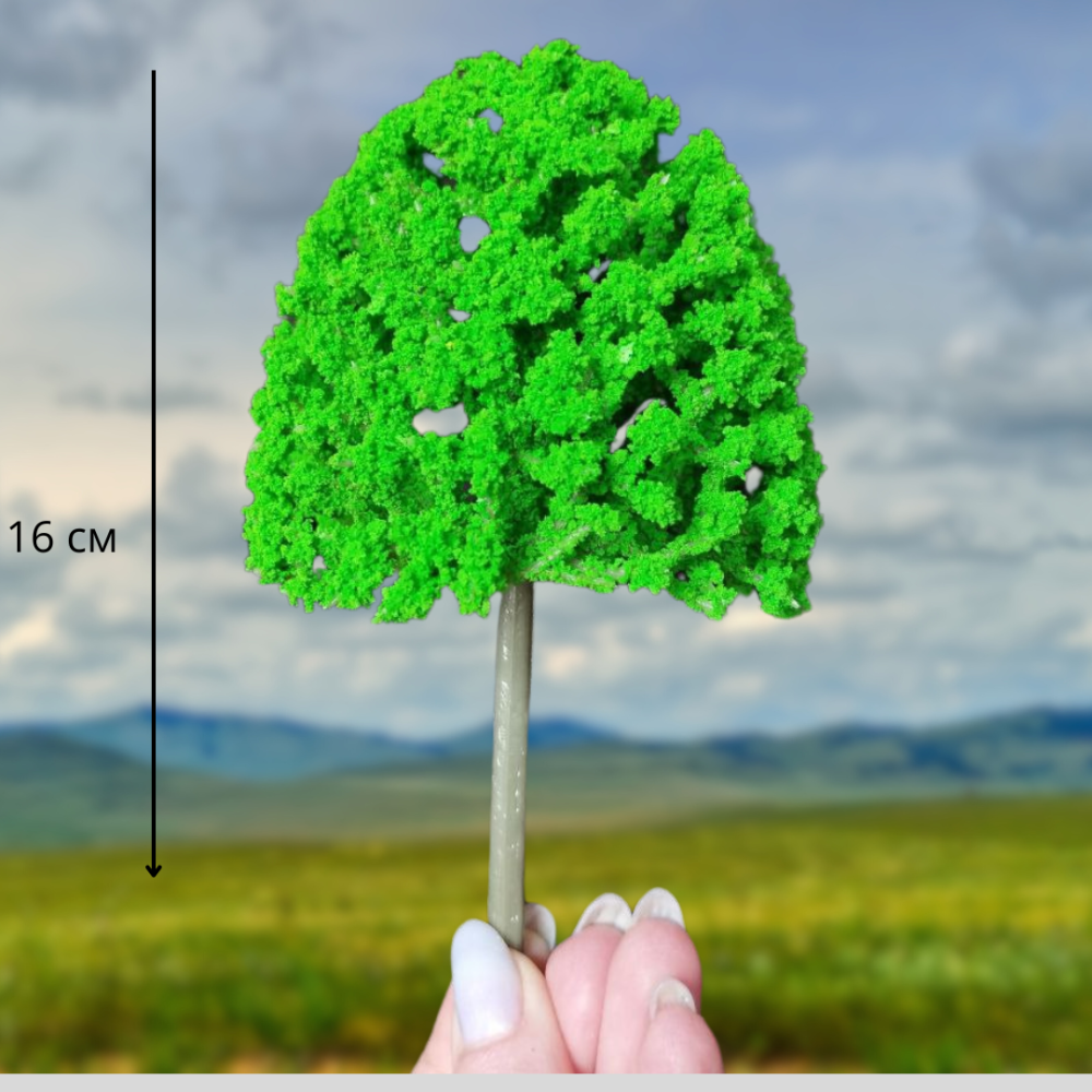 Деревья 13-16см для диорам, миниатюры, макетов, микроландшафта и творчества. Одесса - изображение 6