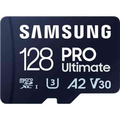 Карта пам&apos;яті Samsung 128GB microSDXC class 10 UHS-I U3 V30 A2 Pro Ultimate (MB-MY128SA/WW) Вінниця