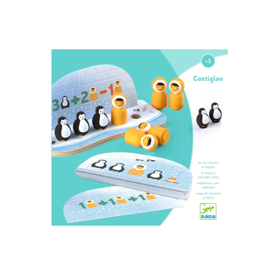 Набор для подсчета Djeco Рахуй с пингвинами (DJ01612) Харьков
