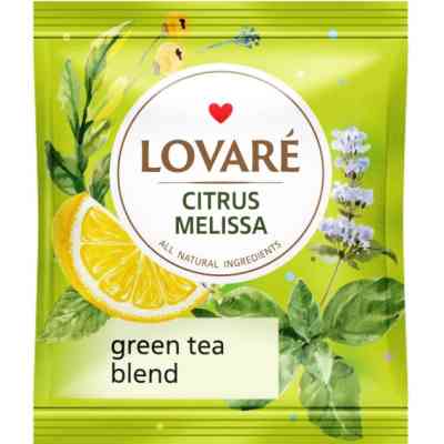 Чай Lovare Citrus Melissa 50х1.5 г (lv.77637) Винница
