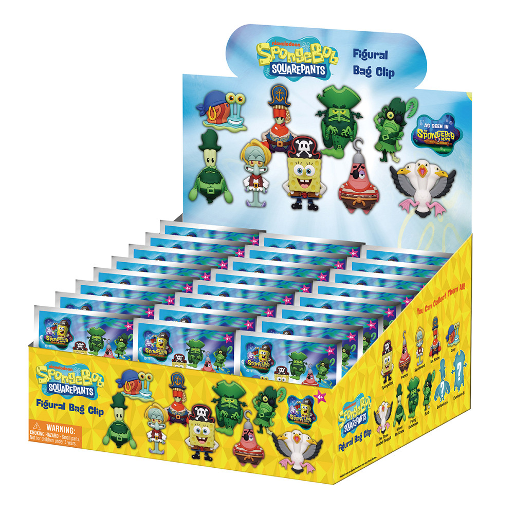 Ігрова фігурка на кліпсі Monogram серії Губка Боб Днепр - изображение 3