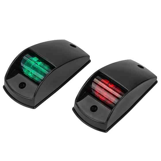 Боковые навигационные огни LED C91001LED черные Киев
